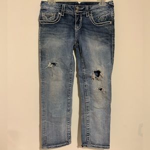 Vigoss capri streach jeans woman’s size 1/2